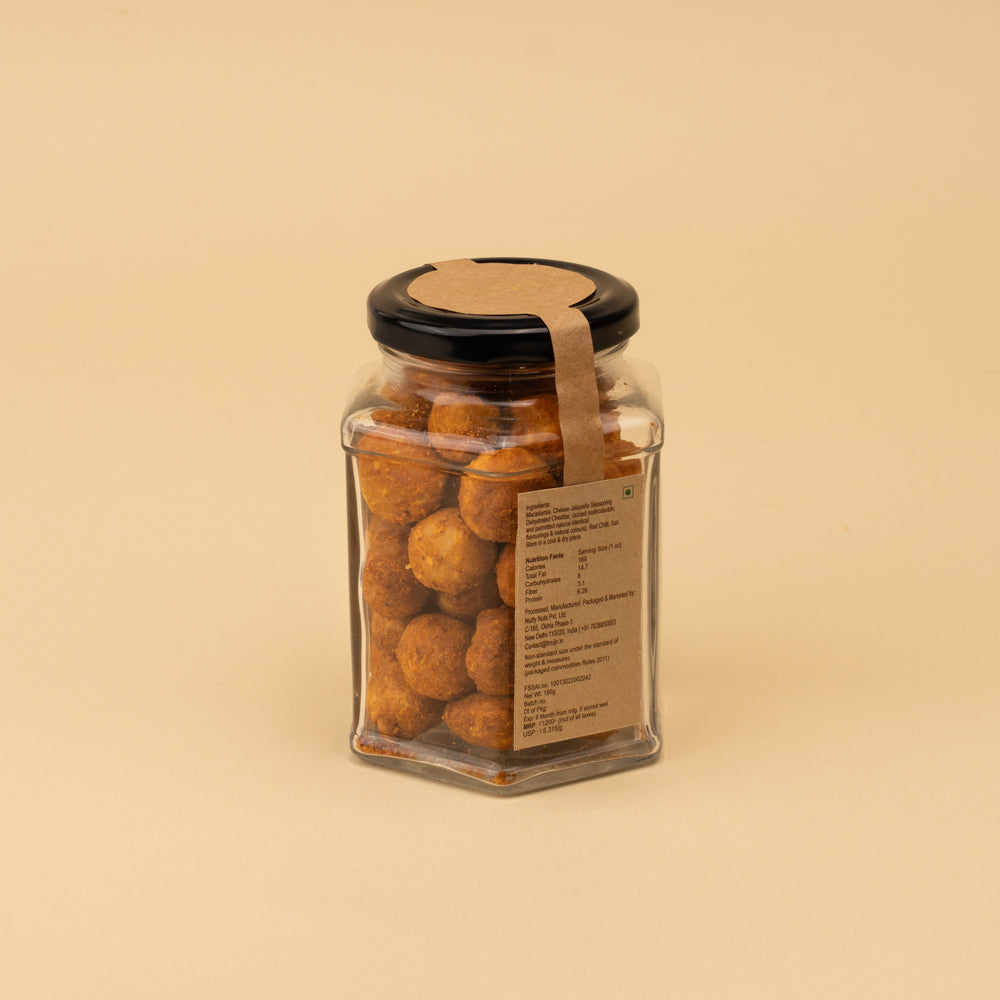 Cheese and Chilli Macadamia
