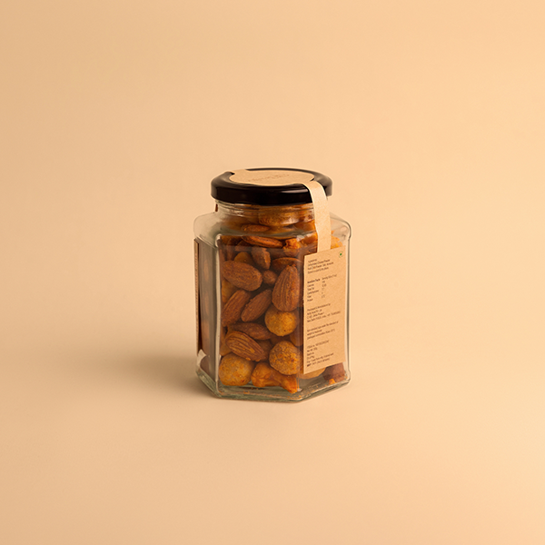 Cheese and Chilli nut mix with macadamias, almonds and cashews