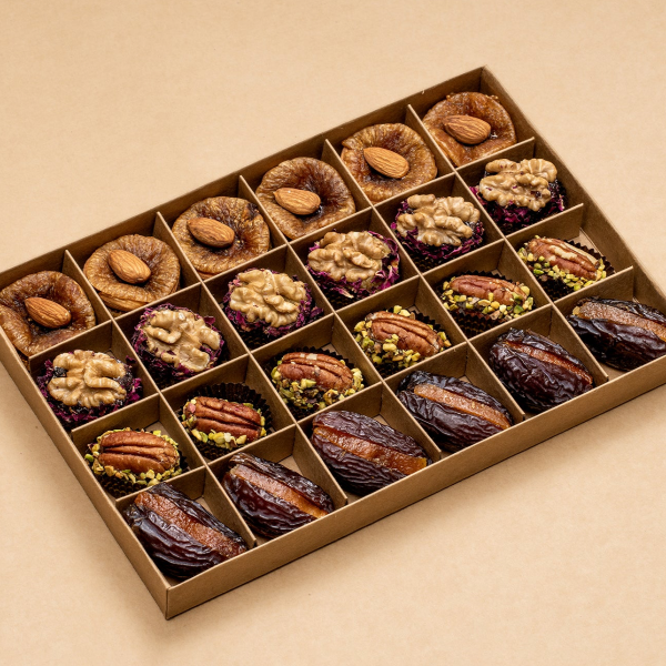 Assorted Dried Fruits Box of 24 - Bruijn Everyday Gorumet