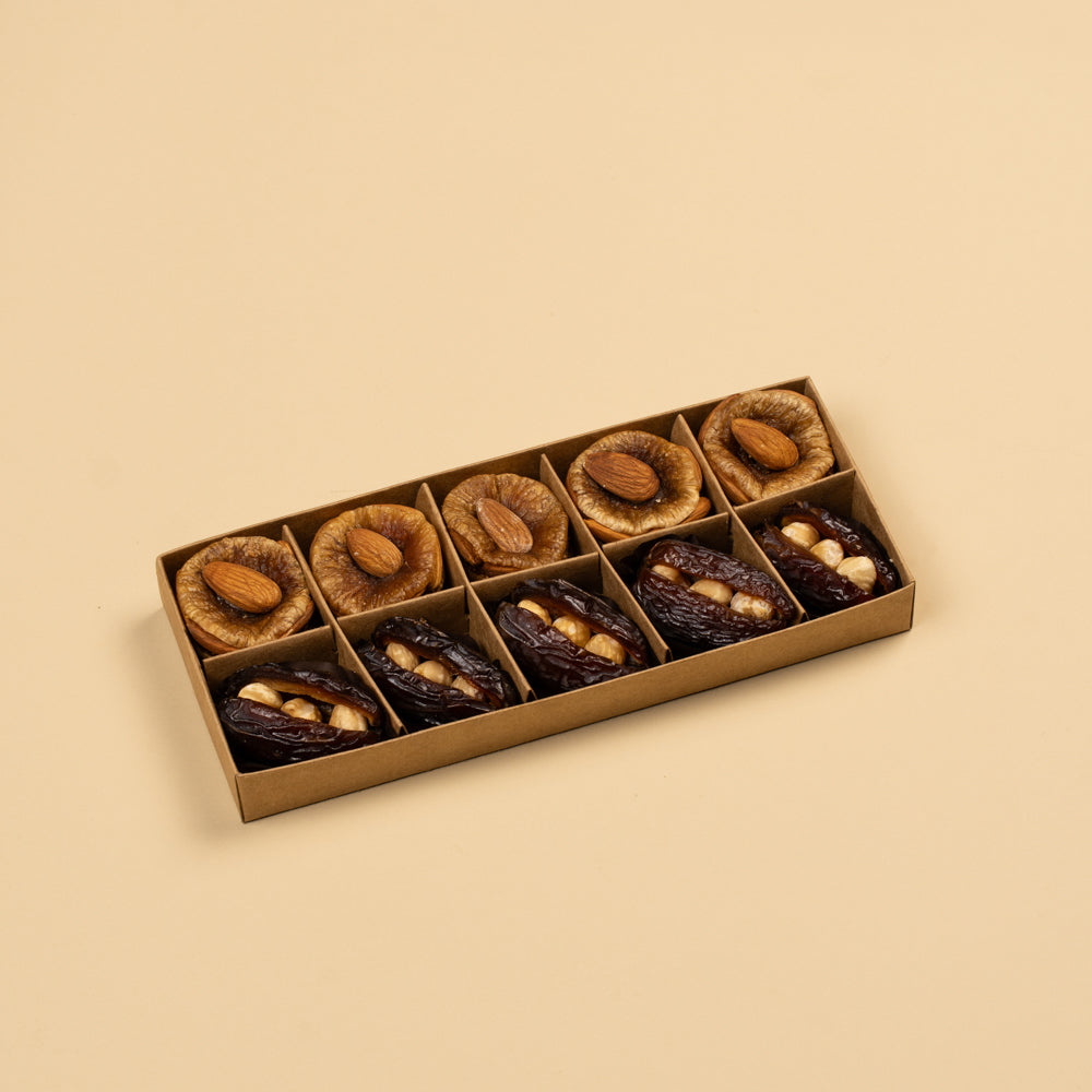 215g assorted dried fruits box of 10