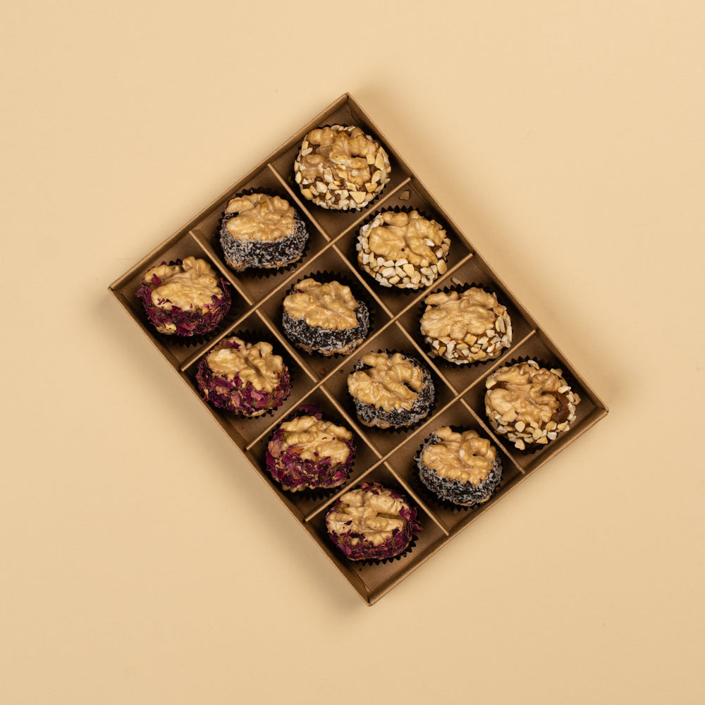 Assorted Walnuts - Box of 12