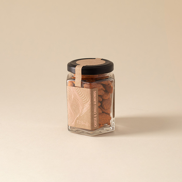 Cheese and Chilli Almonds roasted and delicately flavoured