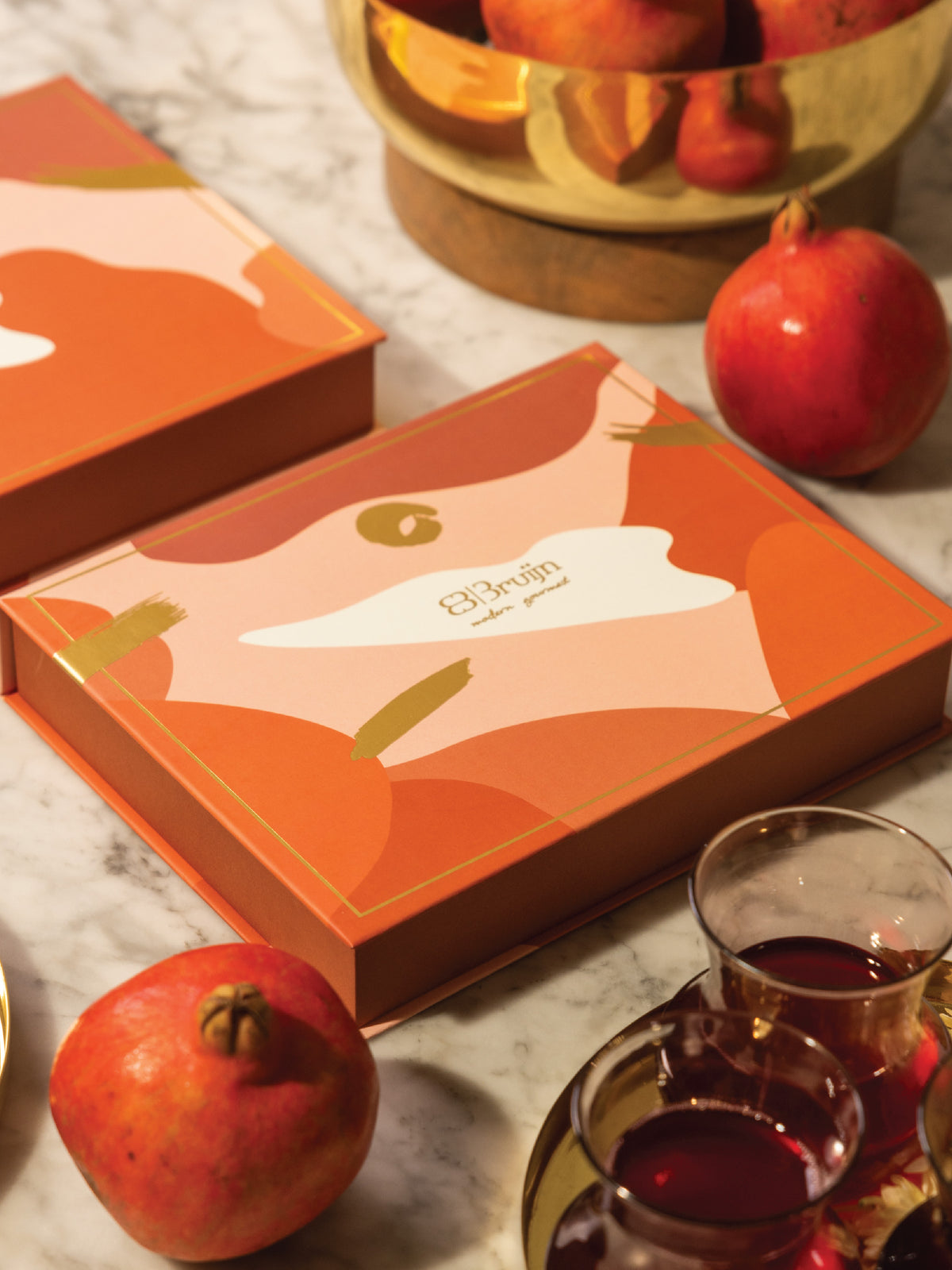 Boxes of 12 for gifting with dried fruits ike dates, figs, stuffed pecans and walnuts