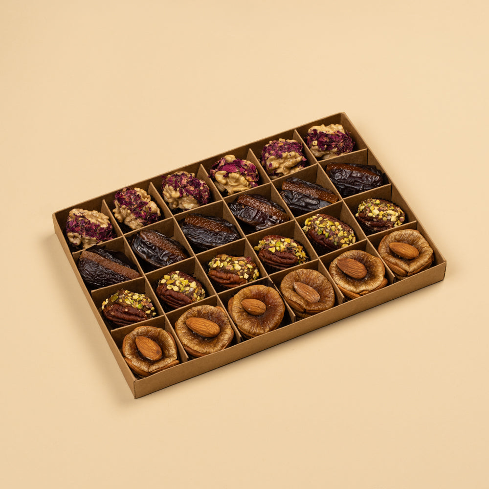 Assorted Dried Fruits Box of 24 Bruijn Everyday Gourmet Craft Box