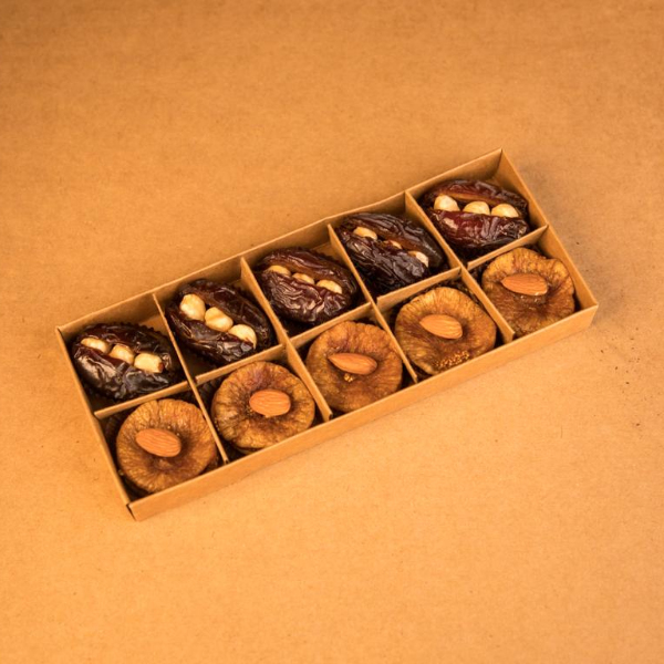 Box of 10 pcs - 5 Dates and 5 Figs - Bundles of Health - Simple Pleasures