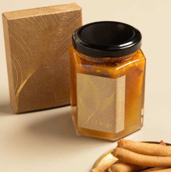 200ml Jar of Hot Honey Butter w/ Snacks