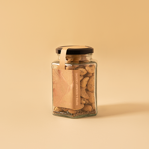 White Pepper and Rosemary Cashew 200g