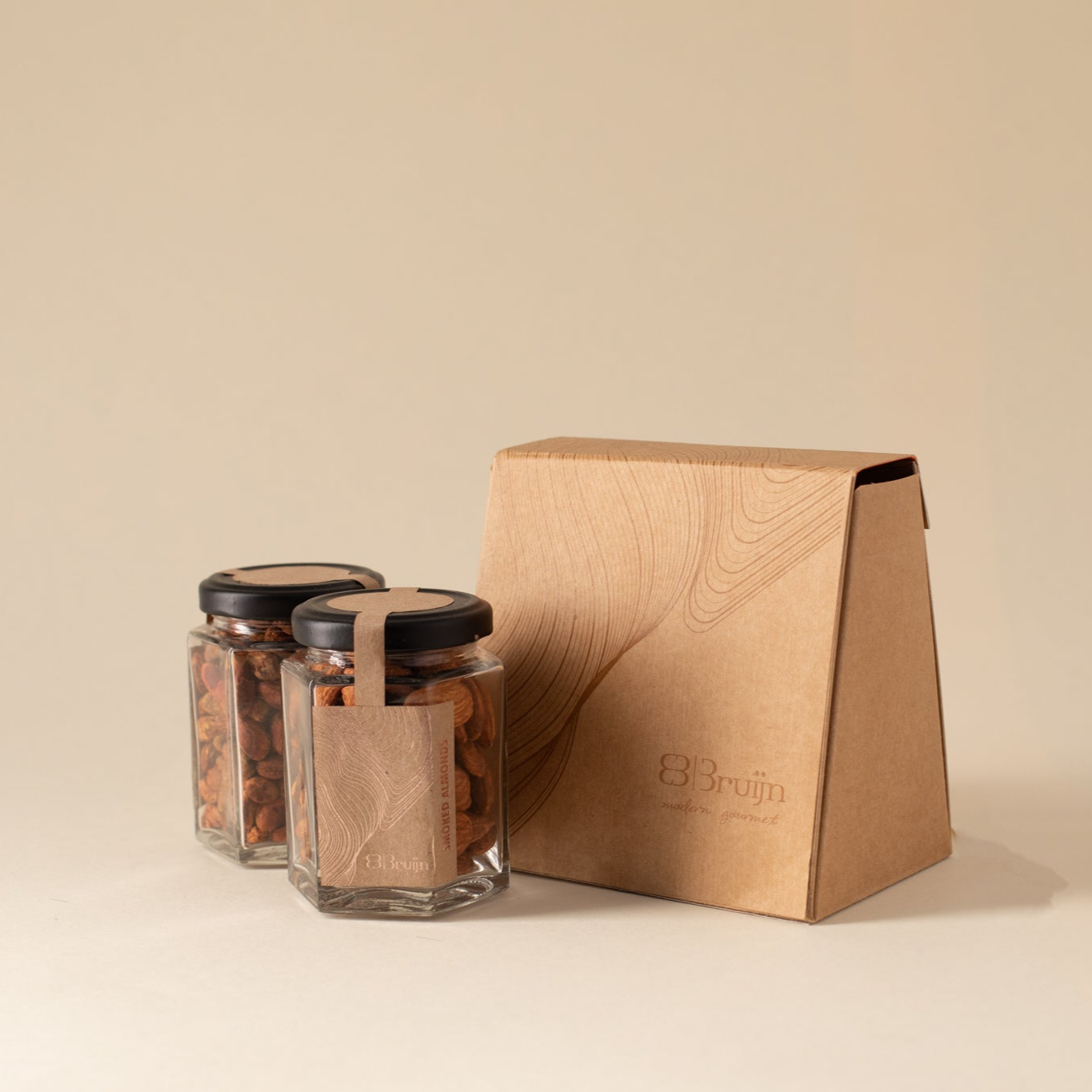 Make your own box - 2 Nut Jars
