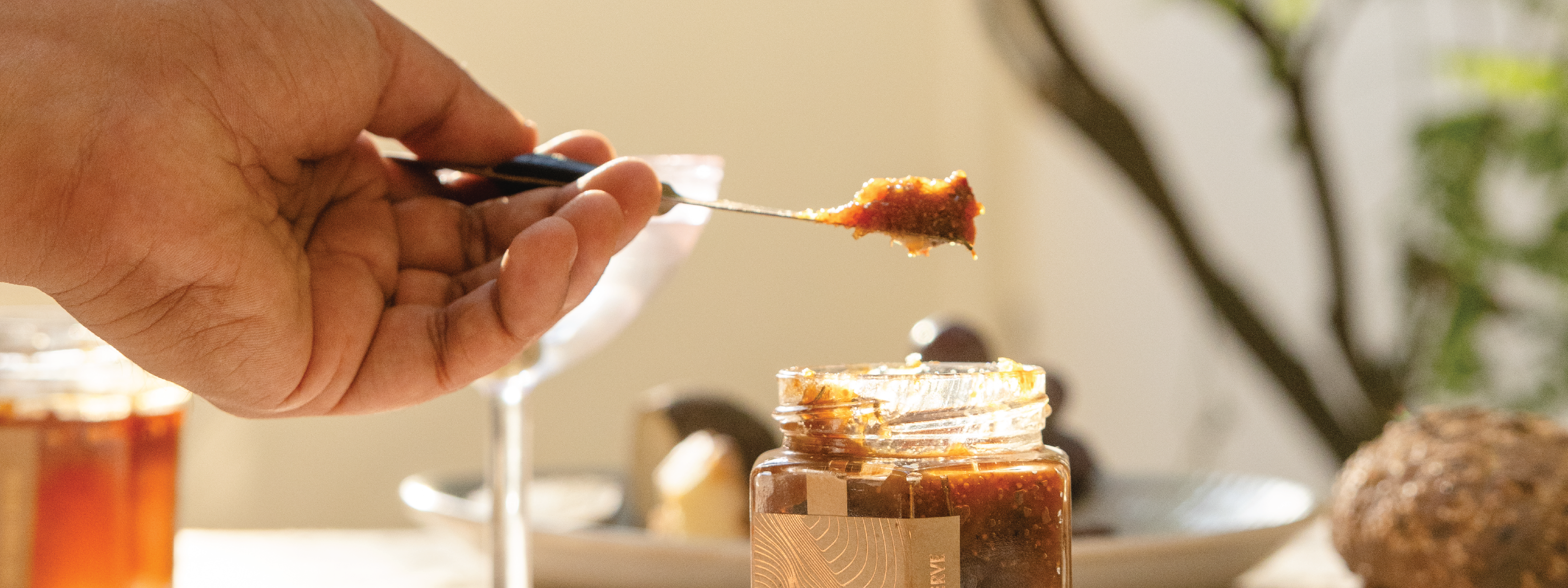 Fig and rosemary preserve