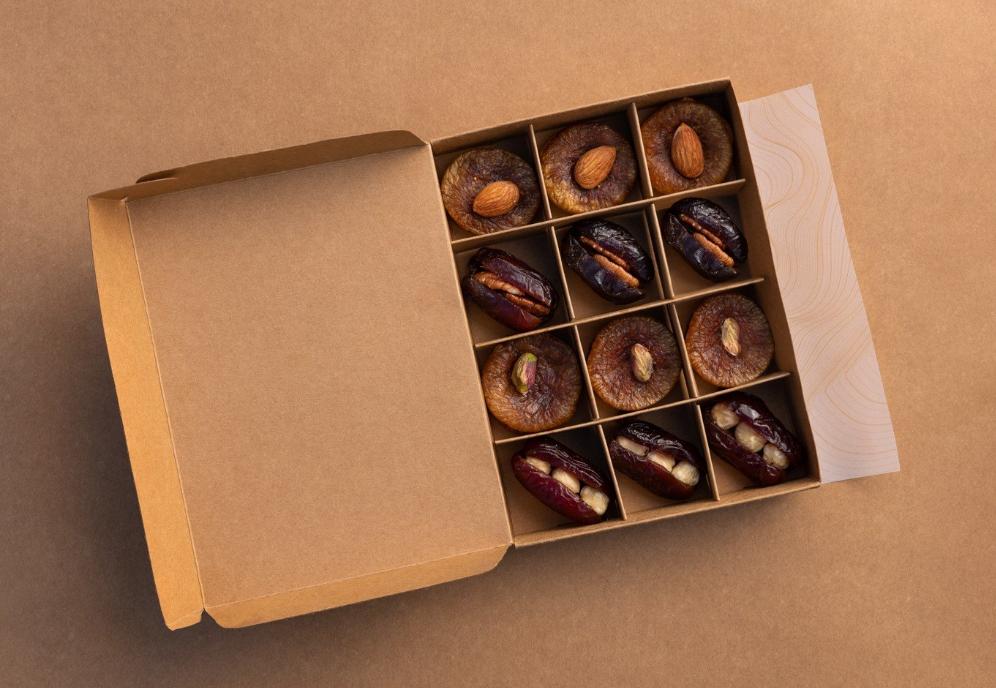 Classic craft box (set of 4) - assorted figs and dates